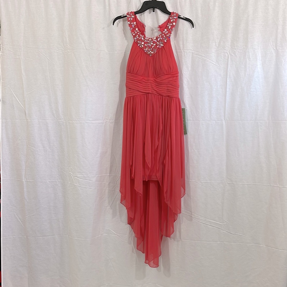 Formal Coral Pink Dress